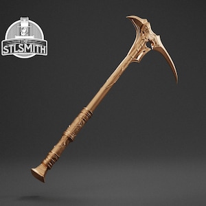 Warpick BG3 Cosplay STL Digital Model 3D Printing