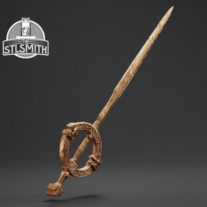 Sword of Avowal DS3 STL Digital Model 3D Print Cosplay