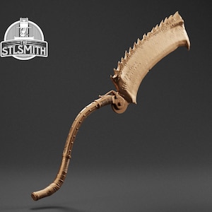 Saw Cleaver BB Cosplay STL Digital Model 3D Printing