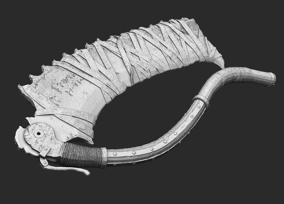 Saw Cleaver Bloodborne Cosplay Stl Digital Model 3d Print Etsy