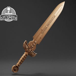 Imperator Blade Power Sword Life Size Replica Prop Kit 3D Print FDM