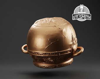 Jar Helm STL Digital Model Cosplay 3D Printing