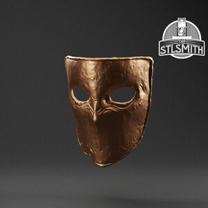 Silber Maske DS3 STL Digitales Modell Cosplay 3D Druck