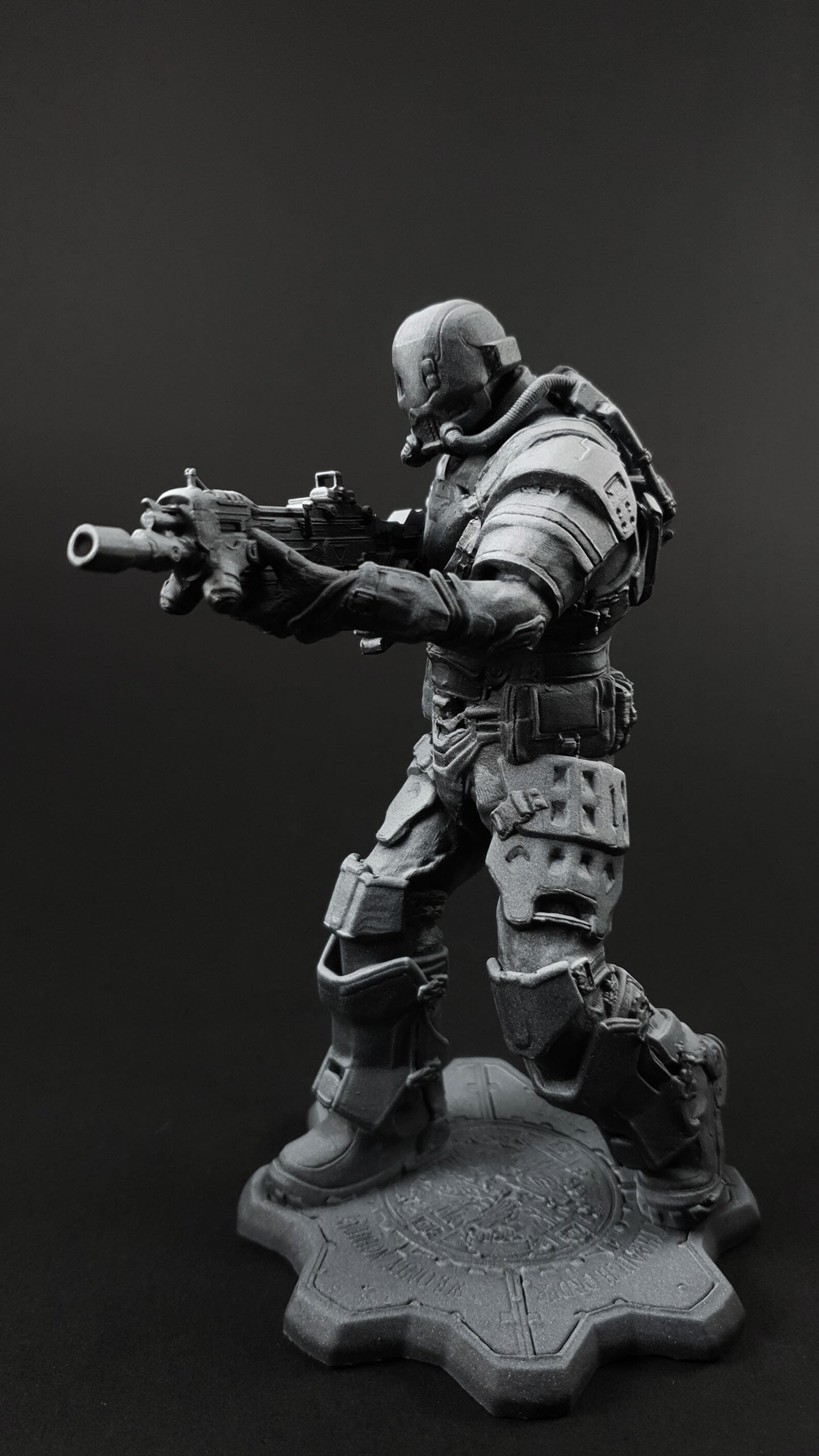 Gears of War 4 150 mm 3D Printed Resin Statue of Your Choice Etsy