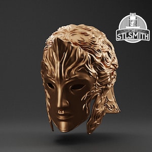 Twinned Helm ER STL Digital Model Cosplay 3D Printing