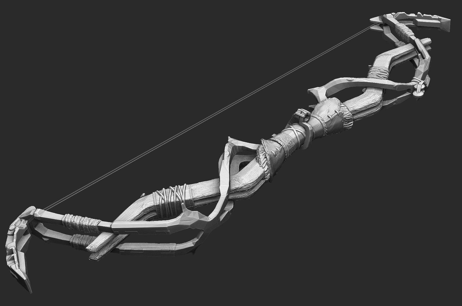 Sharpshot Bow Horizon Zero Dawn STL Digital Model 3D Print Etsy