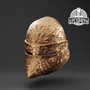 Bloodhound Knight Helm ER STL Digital Model Cosplay 3D Printing