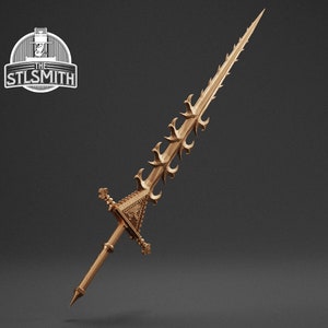 Morion Blade DS3 STL Digital Model 3D Print Cosplay