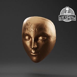 Sneering Maske DS3 STL Digitales Modell Cosplay 3D Druck