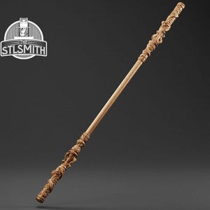 Jingubang Staff Life Size Replica Prop Kit 3D Print FDM