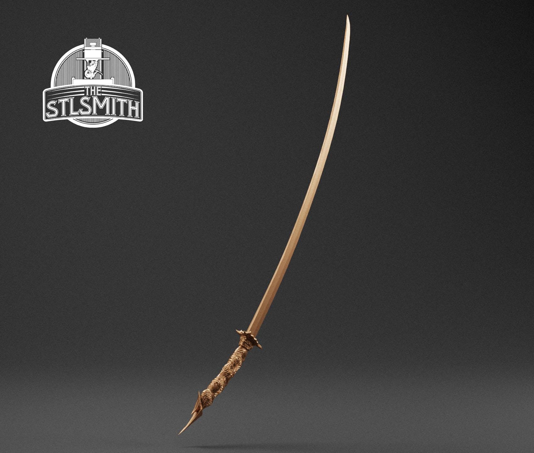 Sword of Night Life Size Replica Prop Kit 3D Print FDM