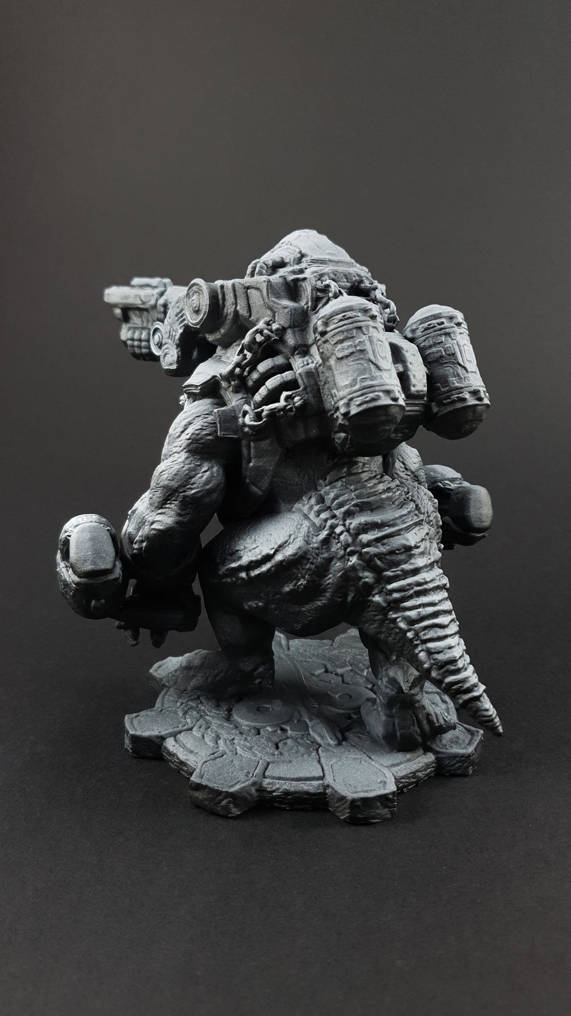 Brumak Gears of War 3D Model STL File 3D Print Etsy