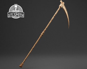 Friede's Great Scythe Dark Souls 3 STL Digital Model 3D Print Cosplay