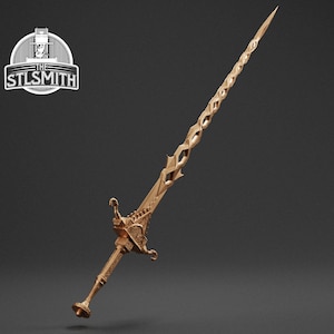 Onyx Blade DS3 STL Digital Model 3D Print Cosplay