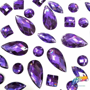 7500Pcs Dark Purple Rhinestones Flatback with B 7000 Glue for Crafts Clothes Clothing,Violet Rhinestones Deep Purple Flat Back Resin Crystal Gems