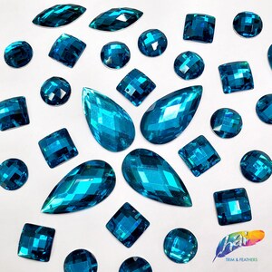 Teal gemstones deals