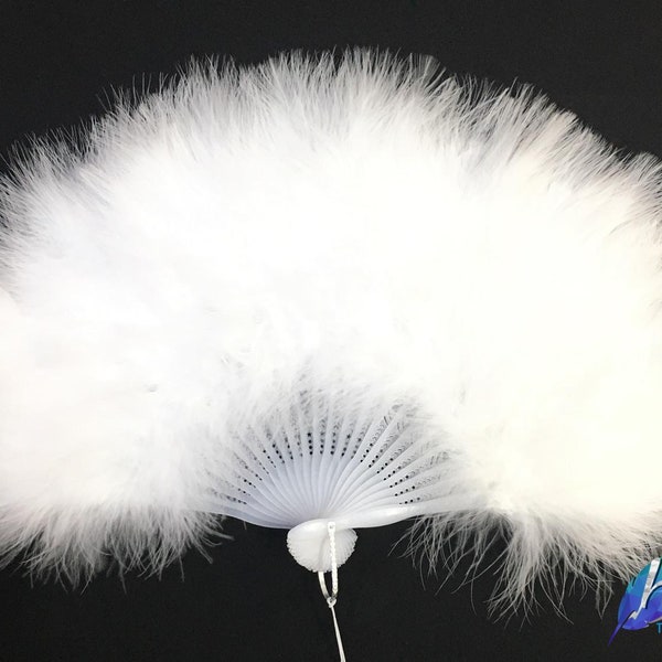 Marabou Feather Fan