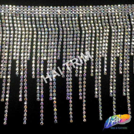 NEU 1 Yard Silber Kristall Strass Glänzend Gürtel Hochzeit Verzierung Brautkleid NEU 1 Yard Silber Kristall Strass Glänzend Gürtel Hochzeit Verzierung Brautkleid