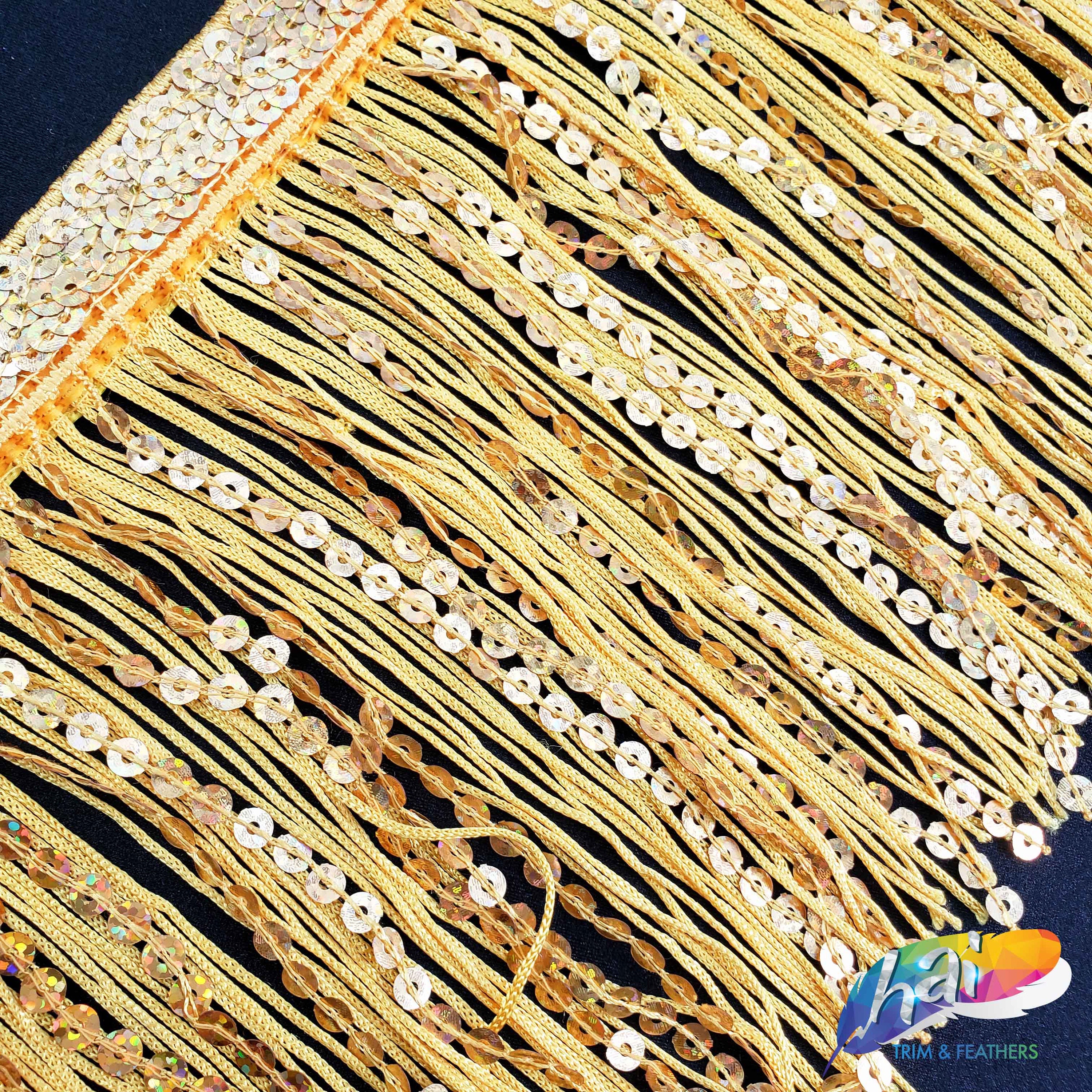 Flecos de cadena de 2, 4 y 6, flecos de tela de poliéster, flecos de borla  cortados a medida para trajes de carnaval de Broadway de espectáculo de  danza -  México