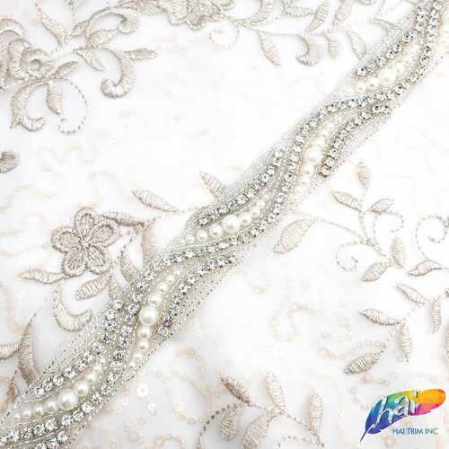 Crystal Rhinestone Trim by the Yard Wholesale Bridal Trim Etsy