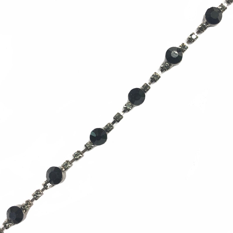 Rhinestone Trim by the yard Crystal Rhinestone Trimming Rhinestone Banding RT-002
