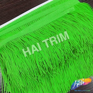 Neon Chainette Fringe, Polyester Fabric Fringe, Tassel Fringe by the ...