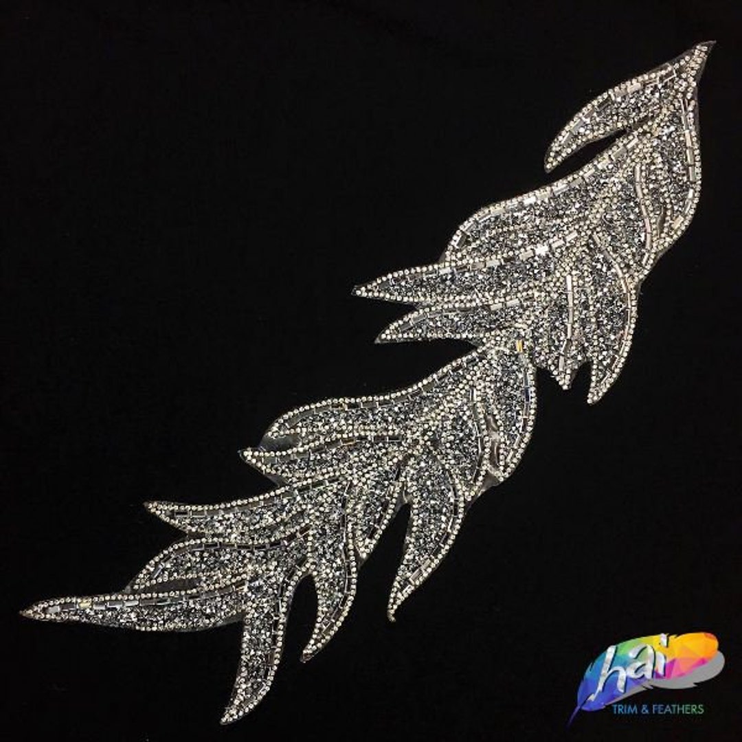 Gelback Rhinestone Appliques, Colored Ironon Crystal Rhinestone