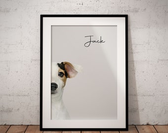 Nestles Milk Jack Russell Terrier Puppies Vintage Poster Print Rich Milk Cream