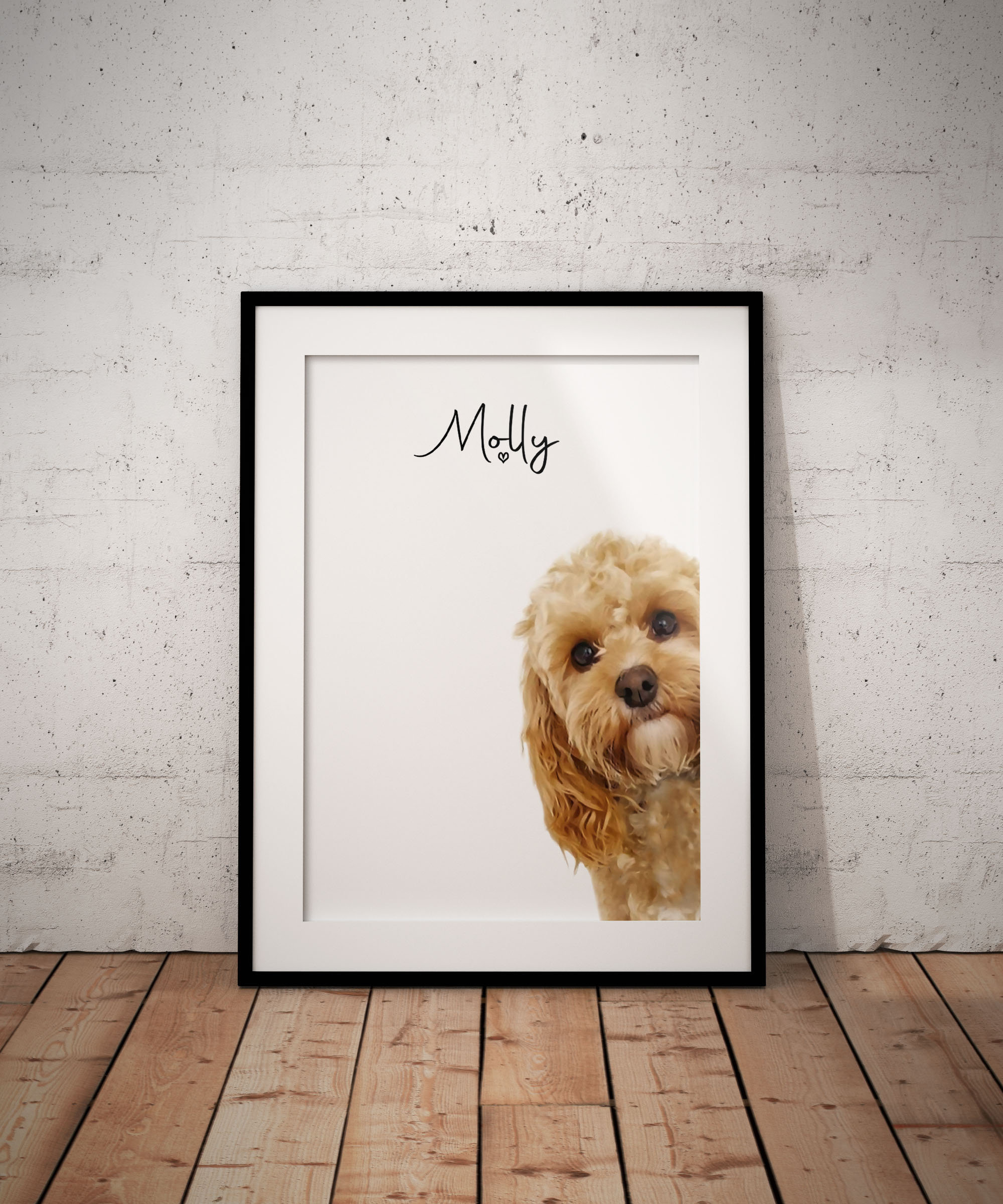 Cavapoo Print Cavapoo Poster Dog Lover Gift Pet Print | Etsy