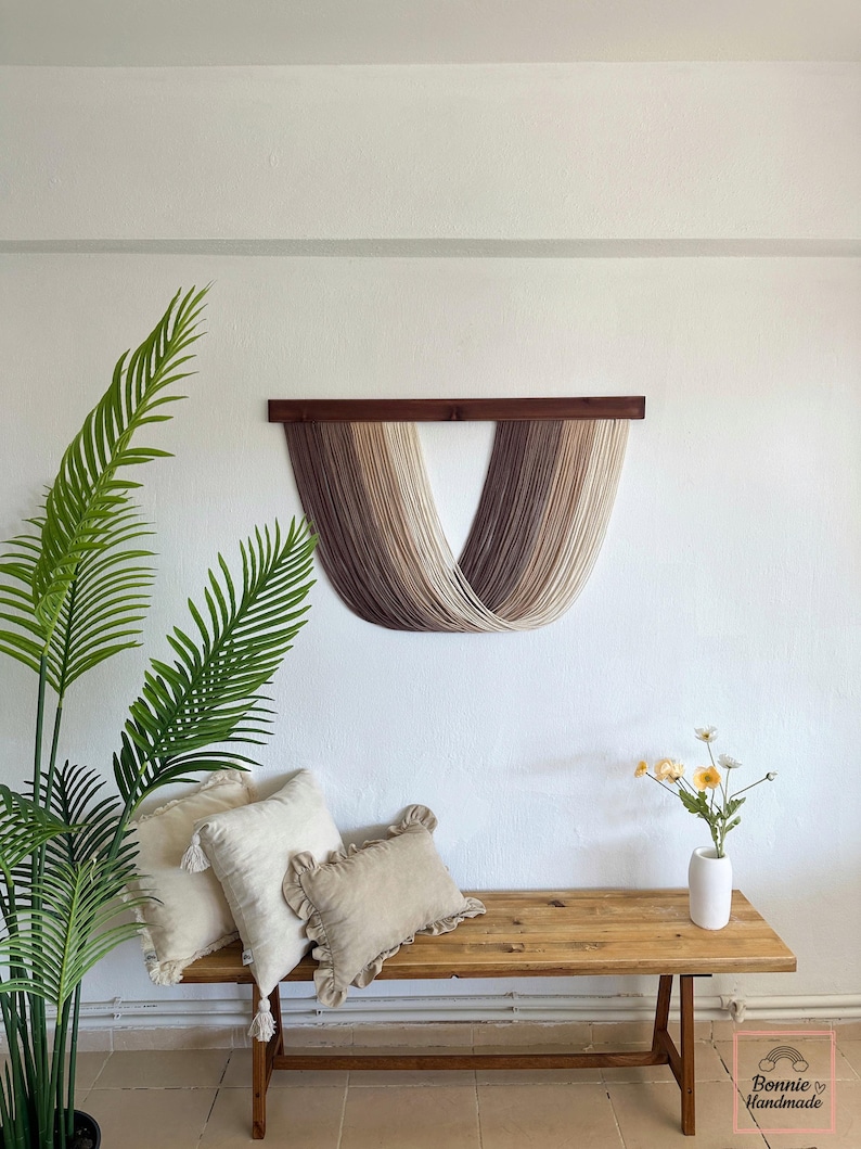 Bonniehandmadee Macrame Wall Hanging - Thumbnail 2