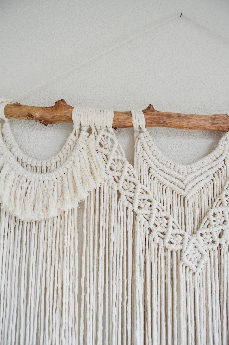 Bonniehandmadee Macrame Wall Hanging Tapestry - Thumbnail 2