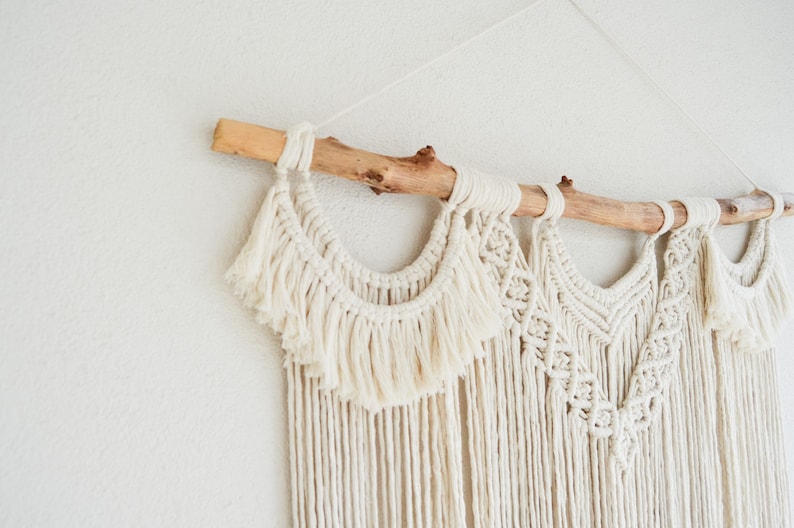 Bonniehandmadee Macrame Wall Hanging Tapestry - Thumbnail 5