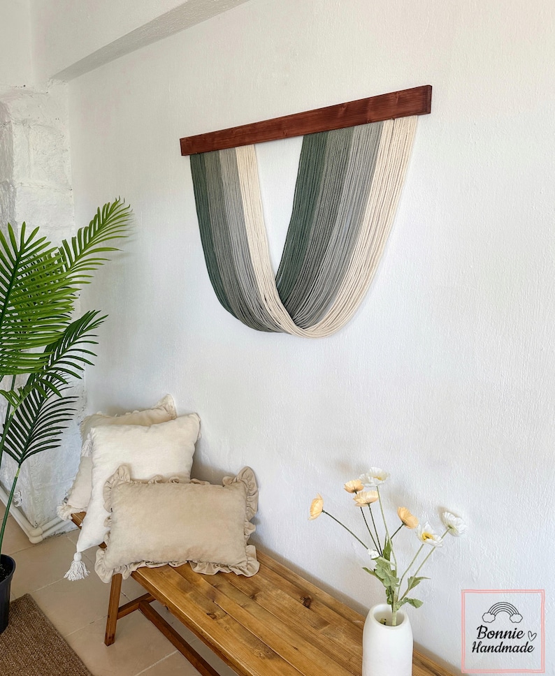 Bonniehandmadee Macrame Wall Hanging - Thumbnail 3