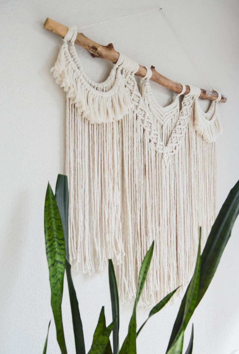 Bonniehandmadee Macrame Wall Hanging Tapestry - Thumbnail 4