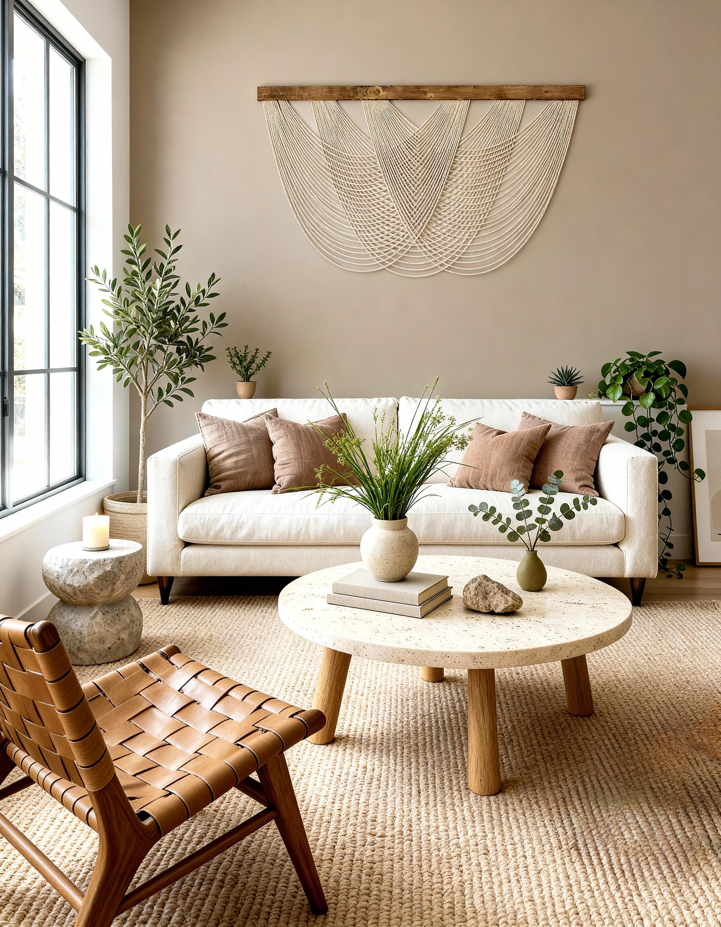 2 Pièces Tentures Murales Feuilles De Raphia Dorées – Style Boho Chic Pour Salon & Chambre