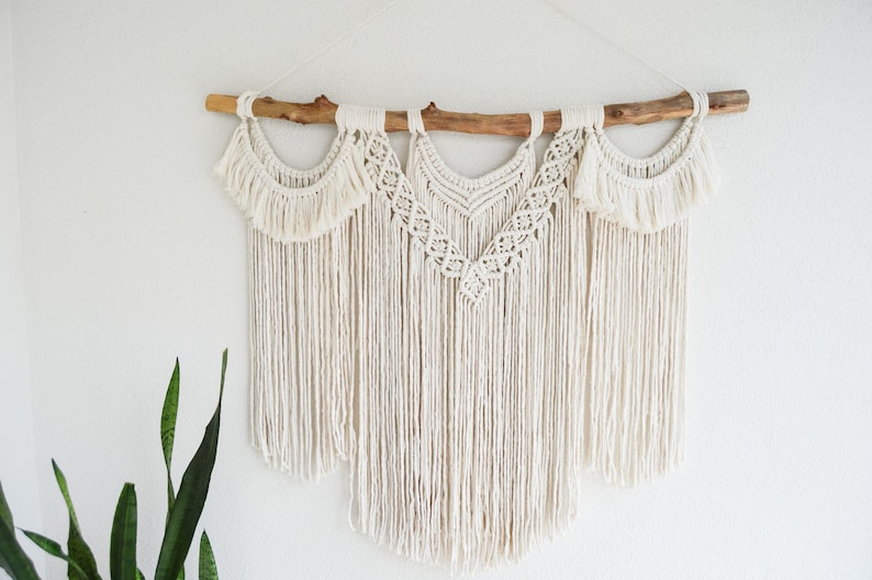 Bonniehandmadee Macrame Wall Hanging Tapestry - Thumbnail 3