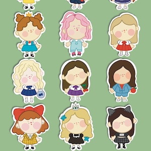Loona Solo MV Stickers ! - 1/3, Yyxy, Odd Eye Circle Chuu, Heejin, Haseul, Yves , Gowon, OEC, Yeojin |  Kpop Stickers, Orbit, Bullet Journal