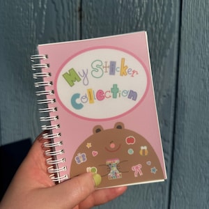 My Sticker Collection - Reusable Sticker Book 50 Page Stickers