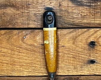 Ekco Pull Through Knife Sharpener with Wood Handle