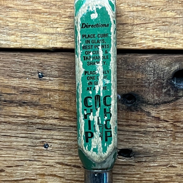 Vintage wood handled "Chip Chop" ice pic