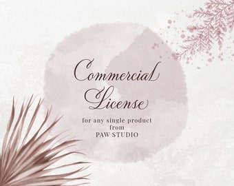 Commercial License For A Single Graphic Product