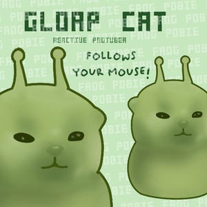 Glorp Cat | Reactive PngTuber for Twitch