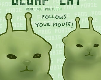 Glorp Cat / PNGTuber reactivo para Twitch