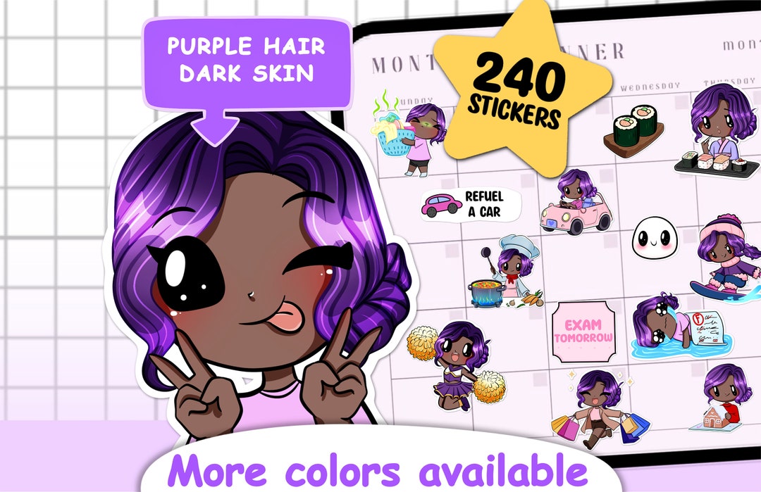 240pcs Customizable Aesthetic Digital Stickers Mega Pack ( Emily ...