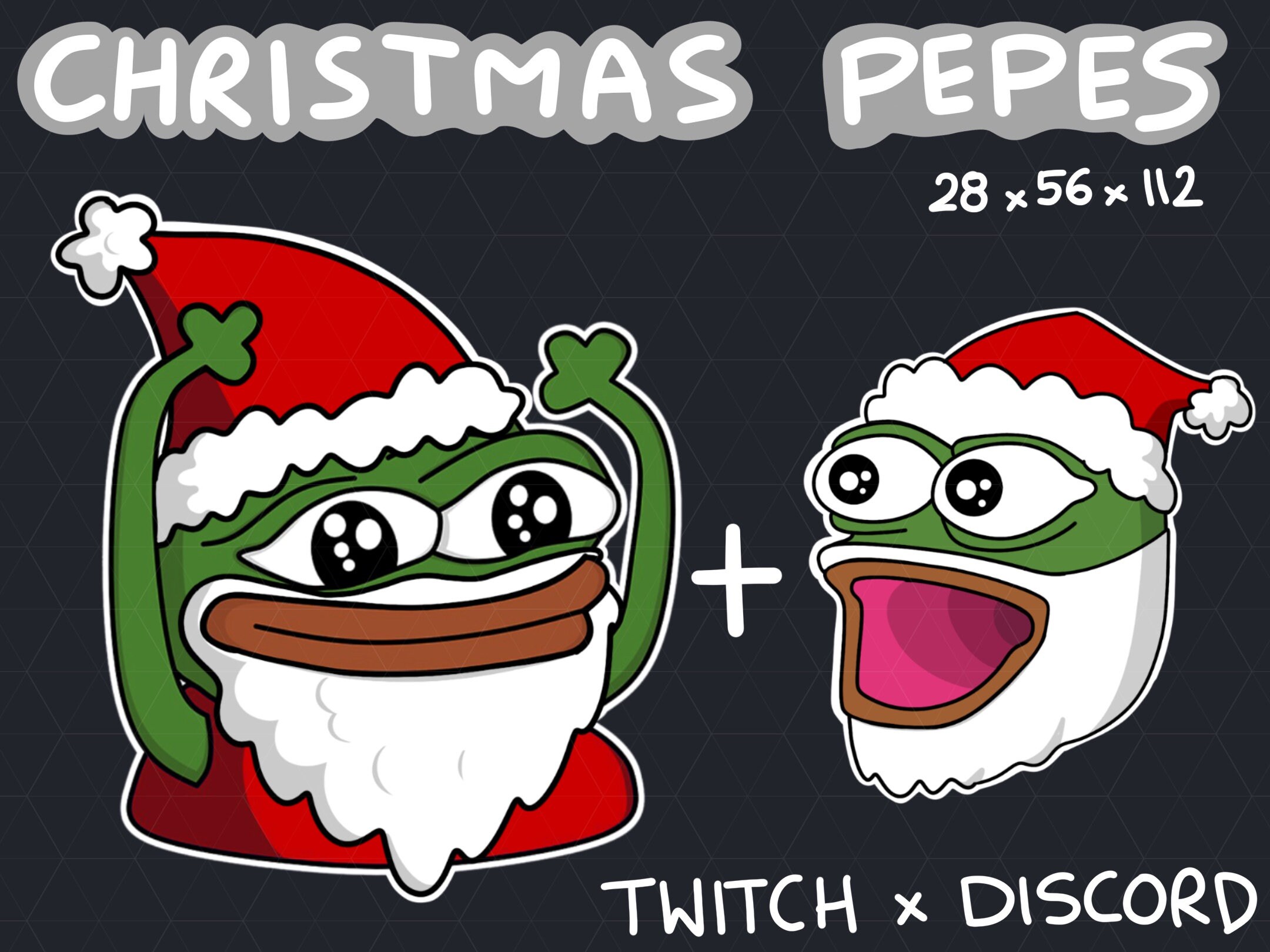70 Christmas Twitch Emotes Memes Pepega New Year -  Israel