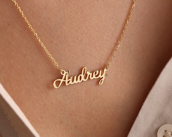 Personalized Name Necklace, Dainty Name Necklace, Custom Name Jewelry, Personalized Gift, Personalized Jewelry, Gift For Mom, Gift For Her