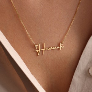 Personalized Name Necklace, Dainty Name Necklace, Custom Name Jewelry, Personalized Gift, Personalized Jewelry, Christmas Gift, Gift For Her