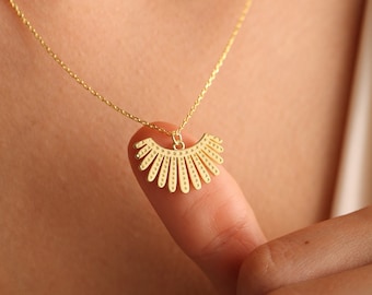 RBG Necklace, Ruth Bader Ginsburg Necklace, Feminist Gift, Empowered Women Gift, Ruth Bader Ginsburg Gift, Memorial Jewelry, Christmas Gift