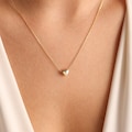 Tiny Heart Necklace, Dainty Heart Pendant, Minimalist Necklace, Gift Heart Necklace, Mother's Day Gift, Valentine's Day Gift, Gift For Her