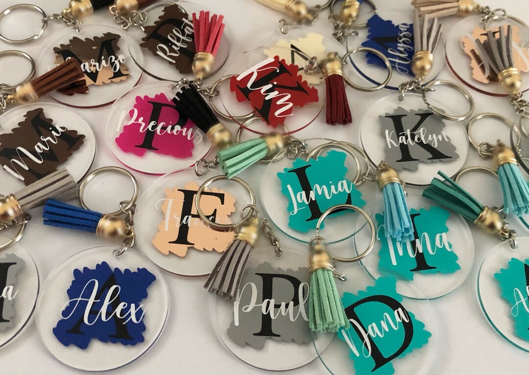 Key Ring Written Personalised Keyring Letter / Name Custom Keyring - Etsy Australia